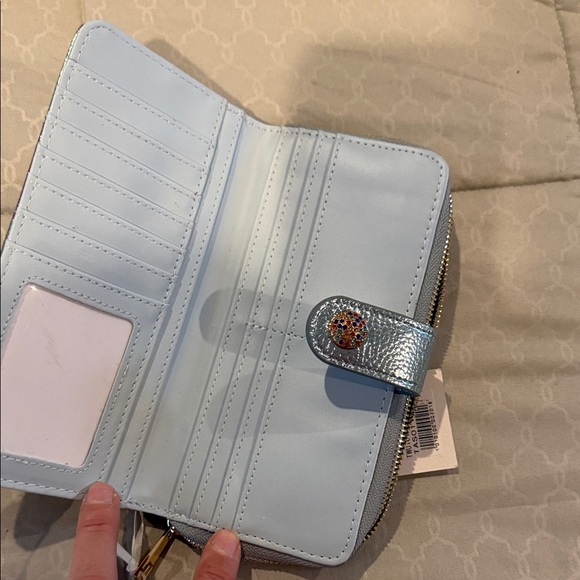 Alyssa Multicolor Metallic Wallet - Picture 4 of 8